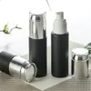 Frosted Black Glass Bottle Lotion Mist Spray Pump Bottles Cosmetics Sample Storage Containers Jars 20ml 30ml 40ml 50ml 60ml 80ml 100ml Fbjd