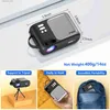 Projectors Horlat Mini Pocket Projector 300ansi Full HD 1080p Video Keystone 5G WiFi 9000Lumens Portable Proyector Home Theater Beamer Q231128