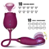 Produits pour adultes Rose Toy Vibromasseur Gode pour femme Clit Sucker Oral Nipple Clitoris Stimulateur sous vide Doigt Wiggle Sey Jouets pour femme 230316