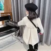 Manteau en duvet à double boutonnage pour filles, manteaux en laine, automne-hiver, trench-coat, vêtements pour enfants de 2 à 6 ans, vêtements d'extérieur pour enfants, cadeau d'anniversaire 231128