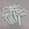 02 05 15 2 5 10 ml tubo de plástico claro microcentrífuga viales de tubo de ensayo con tapa a presión Ubctu