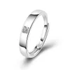 1 Paire Cuivre Plaqué Platine Réglable Couple Anneaux Hommes Femmes Chevauchement Ouverture Fiançailles De Mariage Doigt Bijoux Saint Valentin Cadeau Accessoires