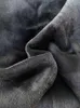 Pantalones de hombre Otoño Invierno Hombre Ropa de trabajo Cepillado Baggie Fleece Acolchado Ropa deportiva Diseñador Lana Harem Negro Espesar Haren