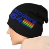 Berets Commodore 64 Skullies Beanies Caps للجنسين شتاء الحاكة قبعة دافئة الرجال للنساء الهيب هوب القبعات البونيه في الهواء الطلق غطاء التزلج في الهواء الطلق