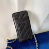 Cep telefonu çantası tasarımcısı net kırmızı deri mobil gelgit yepyeni küçük xiangfeng zil cowhide çok fonksiyonlu mini crossbody çanta