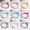 Strand 2023 Bracciale regolabile a colori estraibile per uomini e donne Love Fish Ciondolo in rame puro Corda rossa all'ingrosso