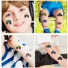 Tattoos Farbige Zeichnung Aufkleber Monster Truck Temporäre Tattoos Aufkleber für Kinder Jungen Alles Gute zum Geburtstag Monster Truck Luftballons Big Wheel Racing Party FolienballonL