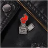 Cartoon Accessoires Lichter Ontwerp Emaille Pin Creatieve Broches Voor Jongens Koeltas Accessoires Badges Drop Delivery Baby, Kinderen Maternit Dhbem