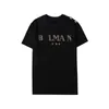 Sommer Herren Designer T-Shirt Casual Man Womens T-Shirts mit Balmaim Letters Print Short Sleeves Top Sell Luxus Herren Hip Hop Rundhals Kleidung