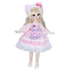 Poupées 16 Bjd Poupée Ensemble Complet Enfants Anniversaire Surprises 30 cm Pour Filles 6 À 7 Ans Enfants Jouets Vêtements Et Accessoires 230427