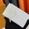 мужской кошелек дизайнерский держатель для карт женские кредитные кошельки высокого качества портмоне мода на молнии сумка-органайзер холст длинный клатч с коробкой M64038