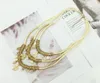 Anhänger Halsketten Vintage Gold Farbe Mehrschichtige Kette Halskette Luxus Kristall Aussage Für Frauen Boho Schmuck 2 Farben Frau Win