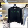 Yeni tasarımcı baskı crewneck sıcak erkek kadın moda sokak kazak sweatshirt gevşek kapüşon çift üst yansıtıcı boyut S-5XL. M36 55