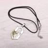 Pendant Necklaces MS JEWELS Anime Cartoon Bleach Grimmjow Jeagerjaques Metal Necklace Cosplay Jewelry Gifts