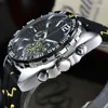 2023 Luxury Designer Watch Montre Endurance Pro Avenger Mens Watches High Quality Reloj 45mm gummiband Kronograf armbandsur gummis silikon orologio