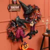 Fiori decorativi decorazioni di Halloween ghirlanda ghirlanda ghirlanda di ghirlanda a sospensione per i negozi di case