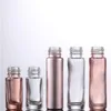 5ml Roll On Parfumflesje Glas Metaal Roller Ball Essentiële Olie Geurcontainer 10ml Rose Gold Tfvrg