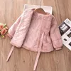 Jacken 1 5 Jahre Baby Mädchen Jacke Herbst Winter Warmer Kunstpelzmantel für Mädchen Schneeanzug Plüsch Weihnachten Prinzessin Oberbekleidung Kinderkleidung 231128