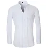 Men's Dress Shirts New Fashion Groom Tuxedos Shirts Best Man Groomsmen White Black or Red Men Wedding Shirts Formal Occasion Men Shirts P230427