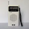 ミニラジオポータブルAM/FMデュアルバンドステレオ天気ポケットラジオレシーバーハイキングキャンプW-908