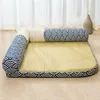 マッツペットドッグキャットマット洗える夏の冷却ソファ通気性猫ベッド毛布毛布用品