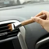 New Car interior details cleaning brush wooden handle air outlet clearance dust removal portable brush cleaning tool