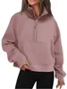 Yoga sweat à capuche vêtements de sport femme manteau à glissière fitness chemises de course sweat-shirt veste de costume dames haut de sport vêtements de sport polaire pull d'entraînement en vrac M9