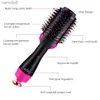 Hair Curlers Straighteners One Step Hair Dryer Volumizer Salon Hot Air Paddle Styling Brush Negative Ion Generator Hair Straightener CurlerL231128