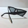 23 Cat Eye Sunglasses Designer para Mulheres 41468 Estilo Anti-Ultravioleta Escudo Lente Placa Acetato Quadro Completo Design Elegante Confortável Acessório de Moda Caixa Aleatória