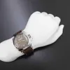Paneraii PAM00663 Diseñador para hombre Luminormarina Clean Factory Watch marrón Dial lujo de acero inoxidable de acero inoxidable pulseras impermeables de alta calidad mecani de alta calidad