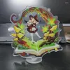 Schlüsselanhänger Genshin Impact Anime Figuren Klee Kaeya Kamisato Ayaka Cosplay Exquisites Acryl Stehendes Schild Modell Schreibtisch Dekor Weihnachtsgeschenk