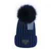 NEW Fashion Design Cross Letter Brand Knitted Hat High Quality Men's and Women's Autumn and Winter Warm Beanie Cap W-17