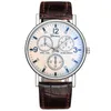 Orologi da polso Blue Light Watch Neutral Women Fashion Men's Real Belt Quartz Gift