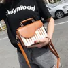 Shoulder Bags Pink Messenger Bag Pouch Cute Piano Pattern Pu Leather 2023 Women's Flap Casual Ladies Canta Handbag Crossbody