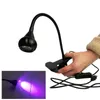 Secadores de uñas LOOTAAN USB Desktop Mini lámpara de uñas portátil con clip flexible LED brillante lámpara UV Máquina secadora de pegamento ajustable para secar esmalte 230428