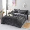 Ensembles de literie 3 pièces de luxe hiver housse de couette en peluche épaissie et étui dortoir pour lit Double simple vaiduryd