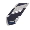 Krawatten für Herren, 6 cm, grau, blau, gestreift, hochwertige modische formelle Krawatte für Herren, Business-Anzug, Arbeitskrawatte, Geschenkbox 231128