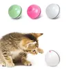 Brinquedos usb recarregável para animais de estimação, para gato, cachorro, filhotes, 360 graus, bolas rotativas automáticas, brinquedo interativo para casa, gatinho, bola de pular