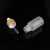 Frosted Clear Glass Dropper Bottle With Bamboo Lid Bamboo Cosmetic Packaging Glasses Essential Oil Bottles Jefbs