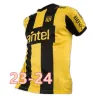 23 24 Penarol F. TORRES Mens Soccer Jerseys Penarol RODRIGUEZ 2024 Home Yellow Black Away Grey Football Shirt Short Sleeve Uniforms