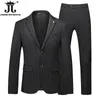 Herrdräkter Blazers S-5XL Blazer and Pants High-End Brand Boutique Fashion Rands Men's Formal Business Suit Two-Piece Set Groom Wedding Dress 231127