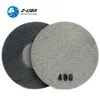 Polijstpads ZLION 17" Sponge Polishing Pad Diamond Polishing Wheel for Concrete Marble Stone Floor Cleaning Spongy Fiber Fine Grinding pad