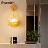 Wall Lamps Nest Lamp LED Lights For Home Art Decor Sconce Bathroom Bedroom Lighting Fixtures Loft Industrial Luminaire