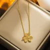 Designer Luxury New Classic vanly Clover Pendants Women Four Leaf Pendant Necklaces Bracelet Earring Gold Silver Jewelry Womens Engagement Party Gift