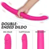 Anal Toys Vibrateurs puissants Gode ceinture sans bretelles - Gode réaliste en silicone pour la stimulation du vagin anal Double Dong Adult Sex Toys 231128