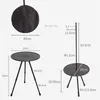 Camp Furniture Camping Aluminum Alloy Table Folding Small Table Outdoor Round Table Portable Lifting Home Dining Table Coffee Tea Side Table