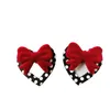 Dangle Earrings Heart Vintage Stud Bulk Red Bow Point Hollow Pendant Handmade Jewelry for Women 2023ギフトアクセサリー卸売