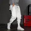 Pantalons de survêtement Printemps automne mode coréenne Streetwear Hip Hop pantalons de survêtement Kpop Couple pantalon de Jogging Harajuku noir sport Harem Joggers hommes