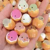 Upgrade Lovely Luminous Chicken Decoration Random Ornaments Mini Landscape Figure DIY Car Home Potte Resin Mini Chicken Decor