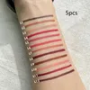 Brillant à lèvres Crayon à lèvres crémeux Marque privée Crayon imperméable longue durée Nude Marron Rose Crayons à lèvres Personnalisé Vegan Cruelty Free Maquillage 231128